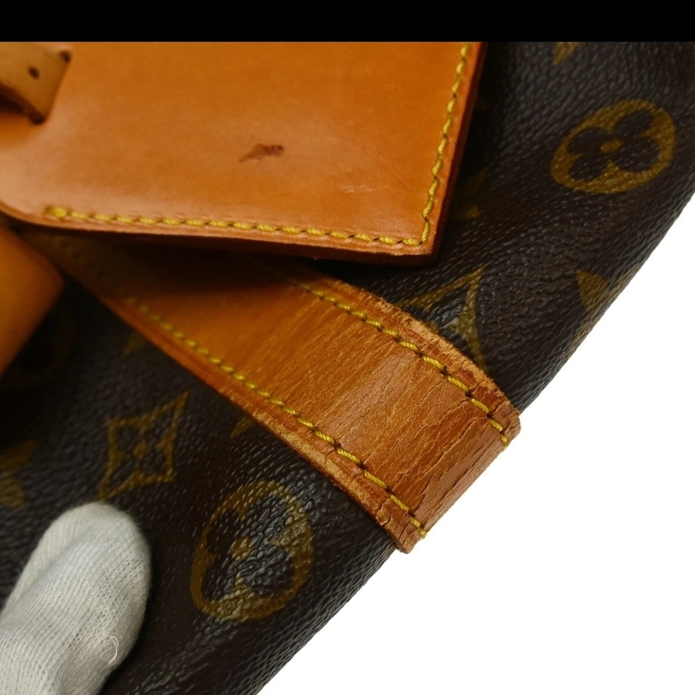LOUIS VUITTON KEEPALL BANDOULIERE 55 TRAVEL BAG MONOGRAM M41414 VI8910 - Picture 11 of 16
